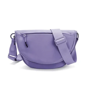 6536 Medium Nylon Folding Crescent Moon Bag Single Shoulder Bag