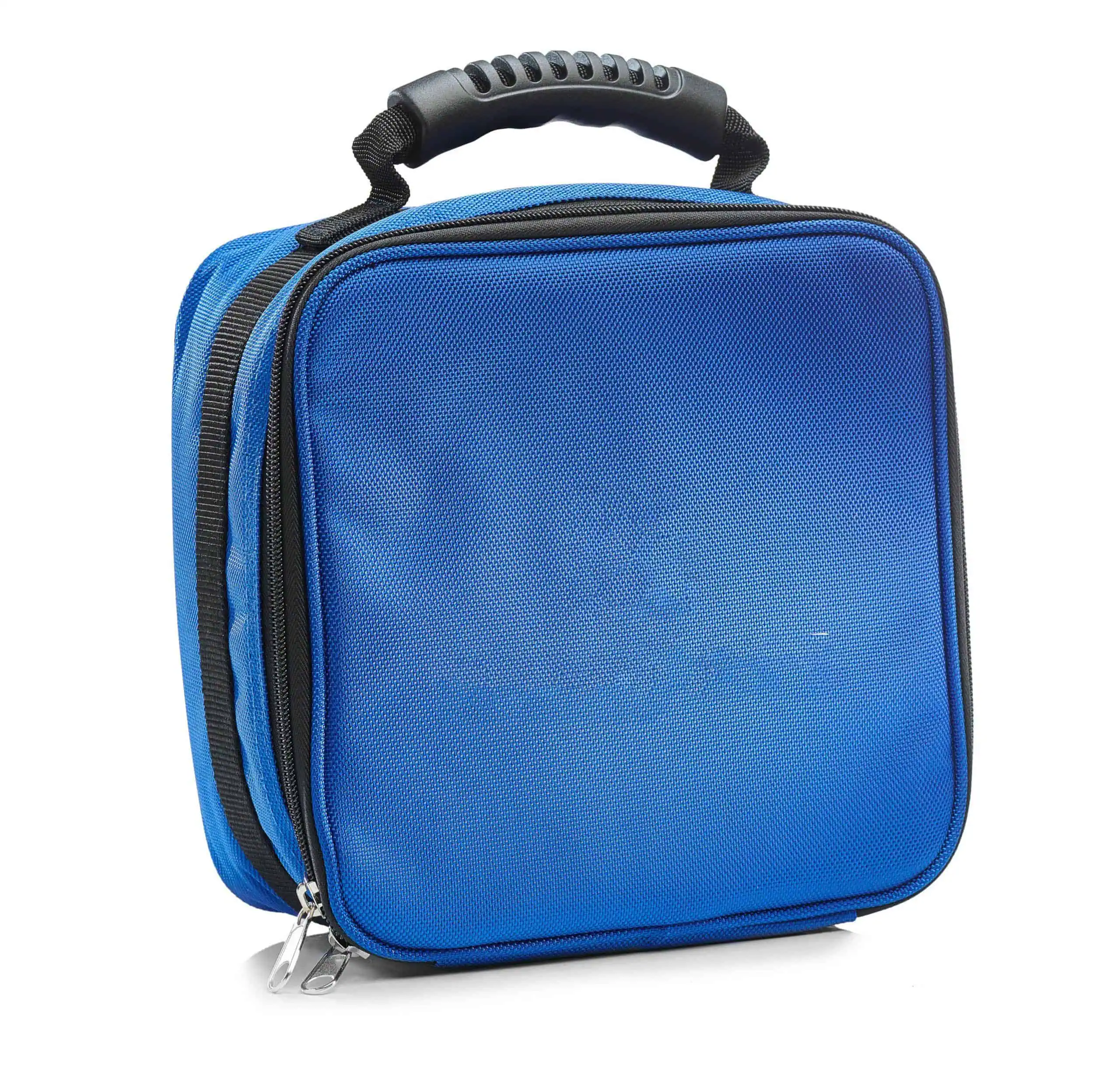 Different custom cosmetic bag styles including PU makeup bags, clear PVC pouches and travel toiletry bags