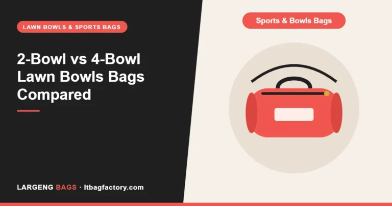 2-Bowl vs 4-Bowl Lawn Bowls Bags Compared