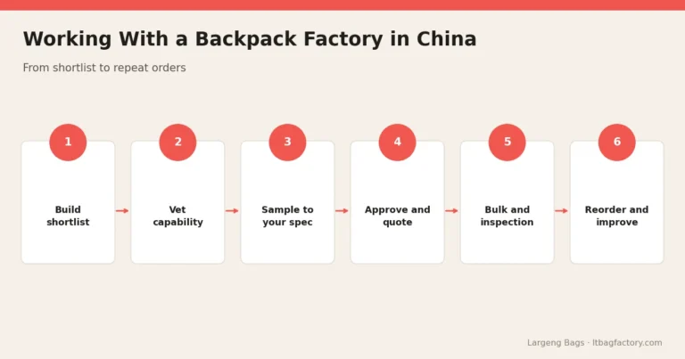 Working With a Backpack Factory in China – Backpack Factory in China: How to Find, Vet and Work With One