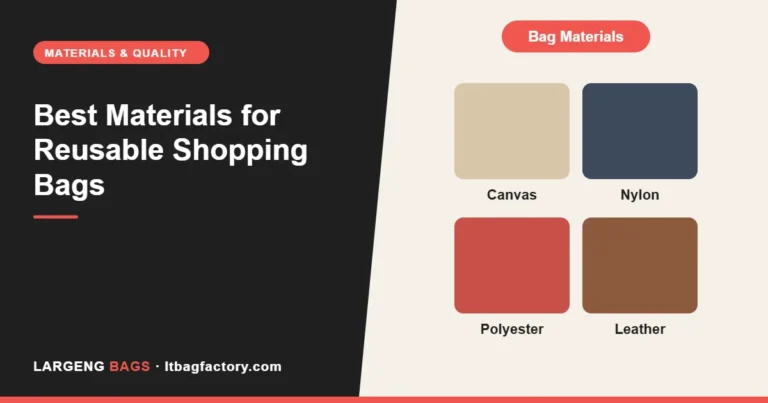 Best Materials for Reusable Shopping Bags