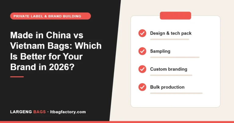 Made in China vs Vietnam Bags: Which Is Better for Your Brand in 2026?